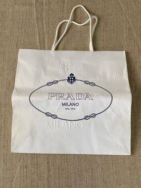 PRADA MILANO Genuine Shopping Gift Bag